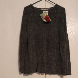White Stag Charcoal Knit Sweater